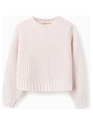 Pull Sweat Knit tricot extra doux, court ART ATTACK