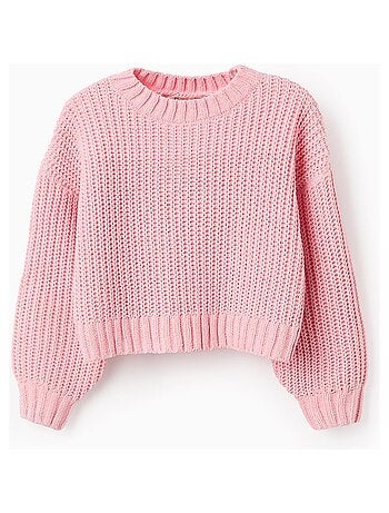 Pull Sweat Knit tricot extra doux, court ART ATTACK