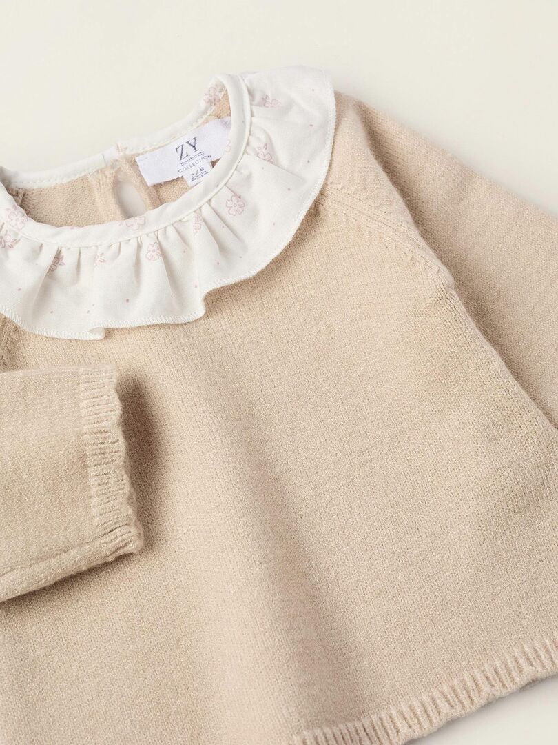 Pull Oversize Drykorn Gris Clair Taille S - Occasion Très Bon état