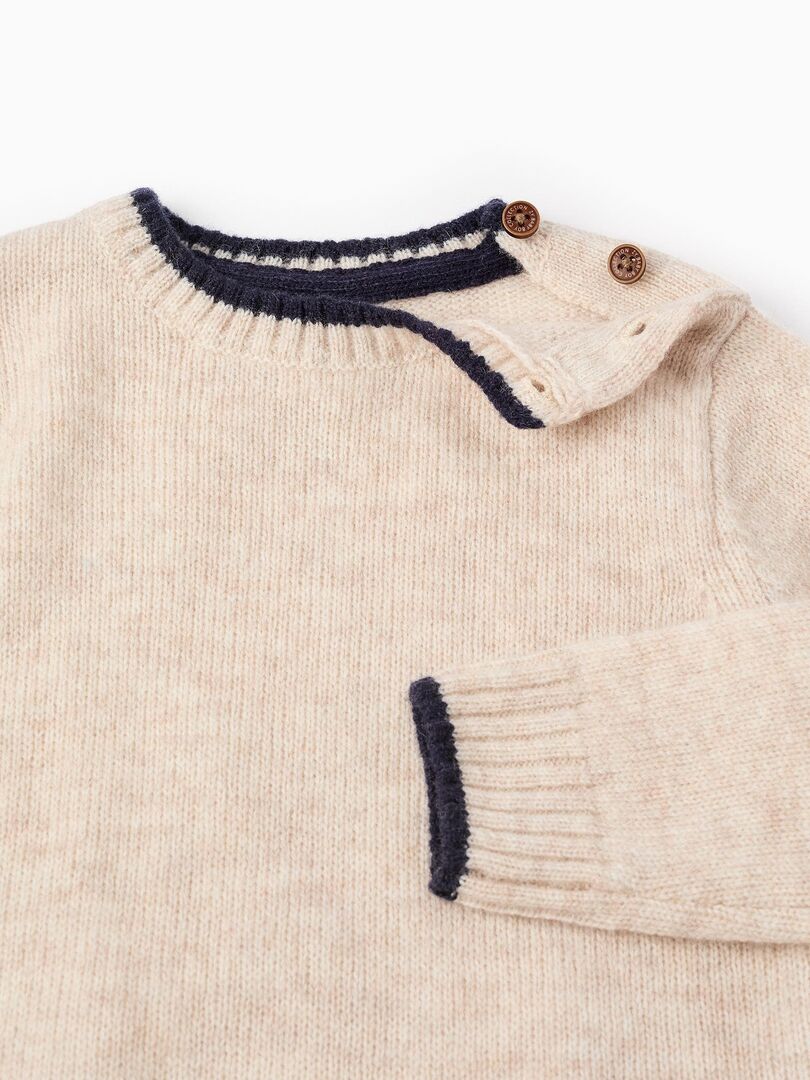 Pull Bébé Cerf Noël Pull Noël Enfant JiAmy - Sweat Cerf Manches