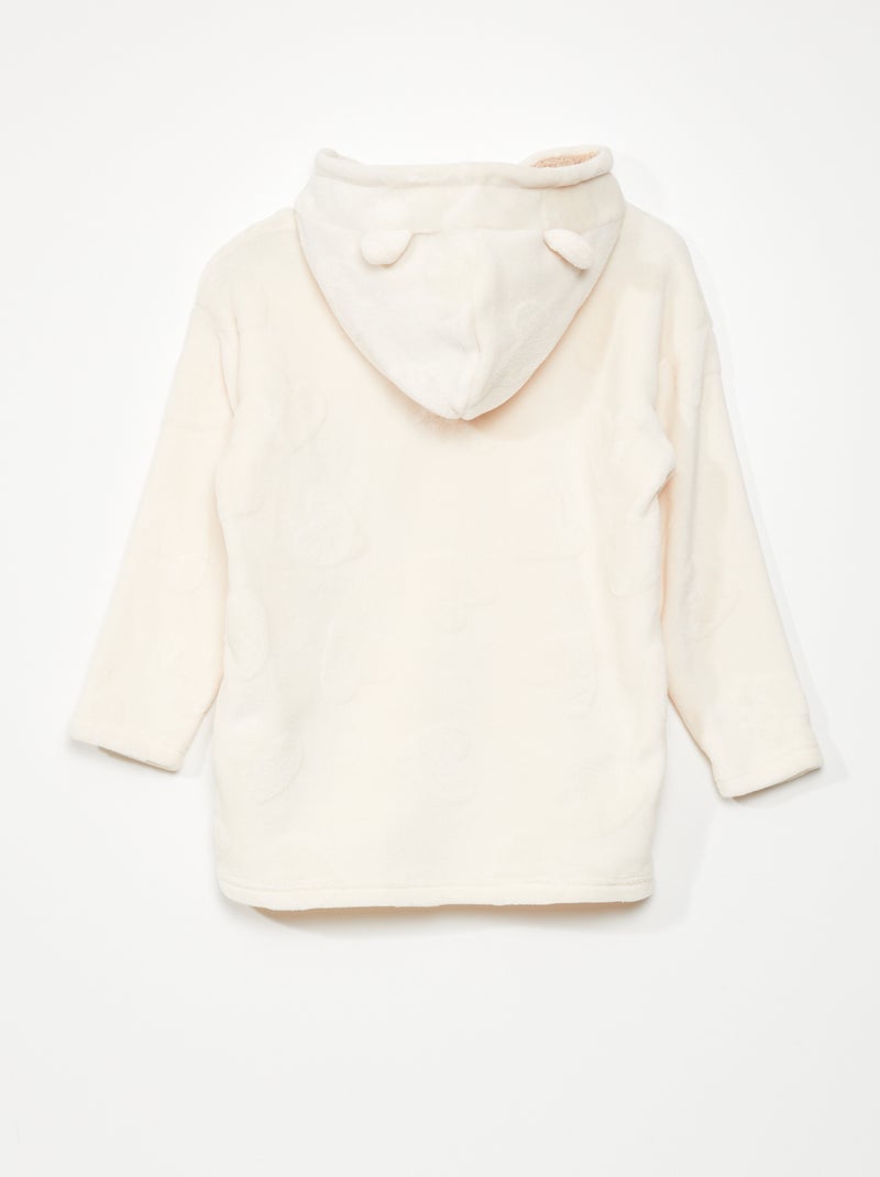 Pull sweat polaire - Beige - 12.00�?� - Kiabi