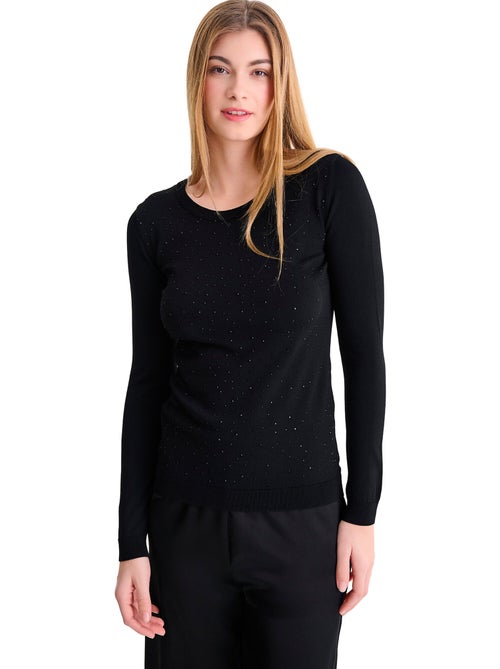 Pull sweater manches longues cocktail - Kiabi Pull sweater manches longues cocktail - Kiabi