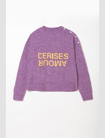 Pull SYMCHAGI 'Le Temps Des Cerises'
