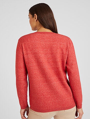 Pull Thermolactyl avec perles fantaisie et sequins - Damart
