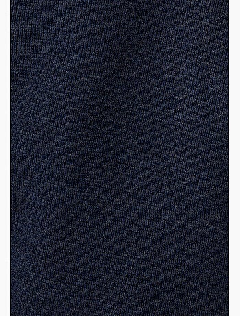 Pull thermolactyl col polo en maille texturée. - damart