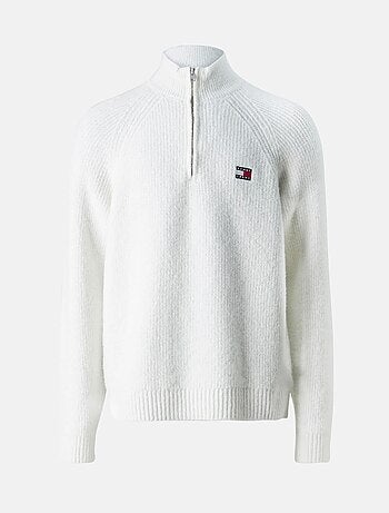 Pull Tommy jeans col zippé