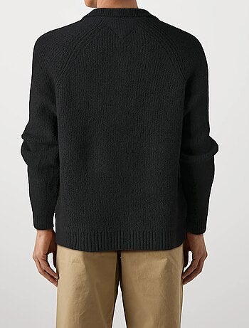 Pull Tommy jeans col zippé