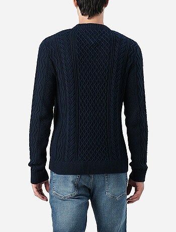 Pull Tommy jeans tricot torsadé