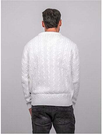 Pull torsadé col rond lalor