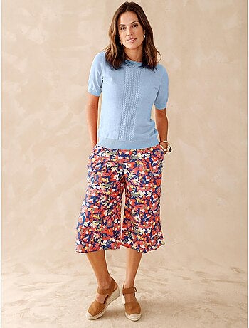 Pull torsadé manches courtes - DAXON