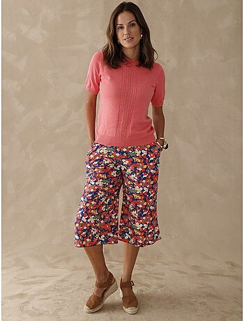 Pull torsadé manches courtes - DAXON