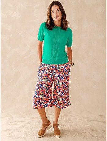 Pull torsadé manches courtes - DAXON