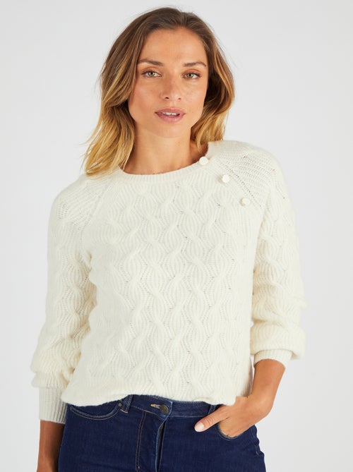 Pull torsadé Thermolactyl - Damart - Kiabi