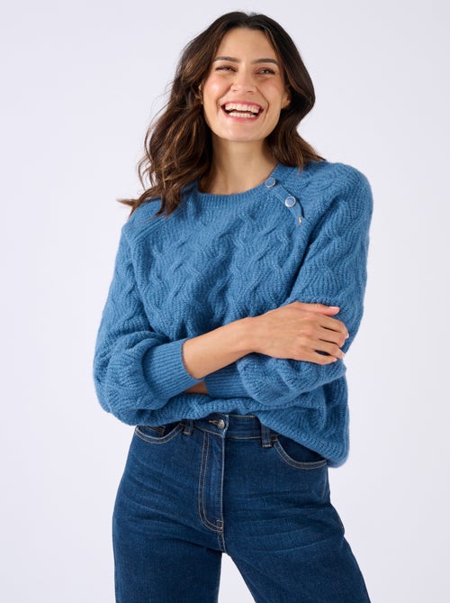 Pull torsadé thermolactyl - damart - Kiabi Pull torsadé thermolactyl - damart - Kiabi