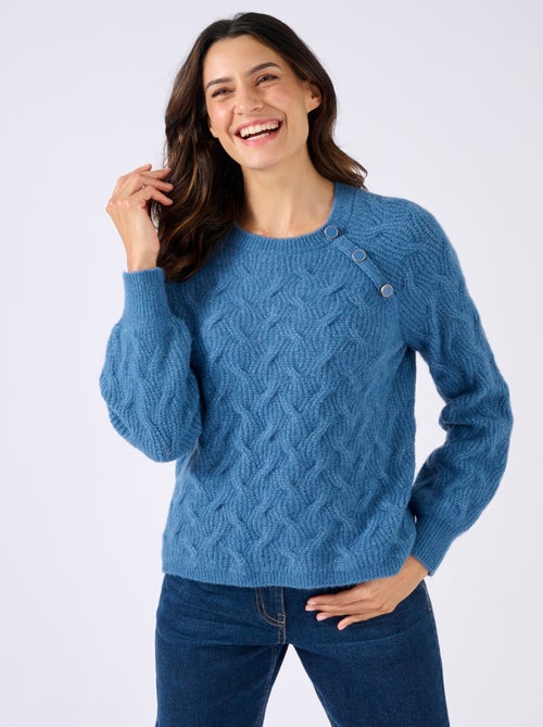 Pull torsadé thermolactyl - damart - Kiabi Pull torsadé thermolactyl - damart - Kiabi