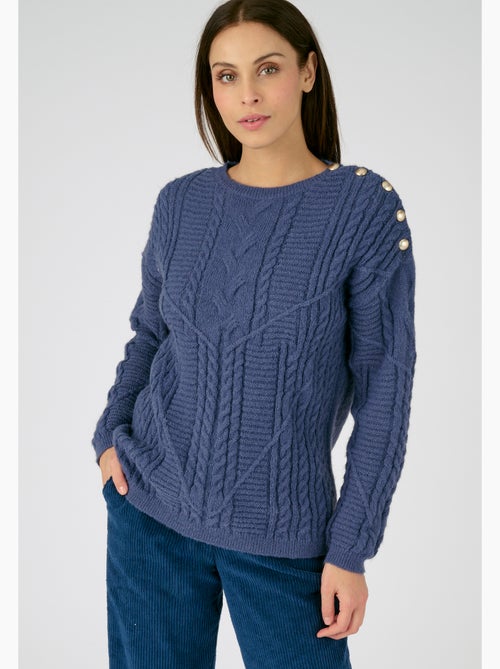 Pull torsadé Thermolactyl - Damart - Kiabi