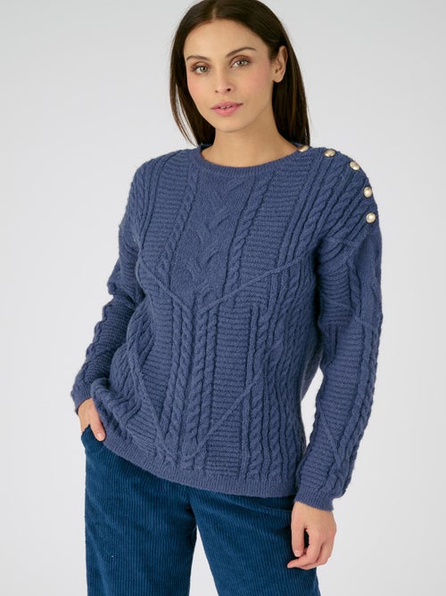 Pull torsadé Thermolactyl - Damart - Kiabi