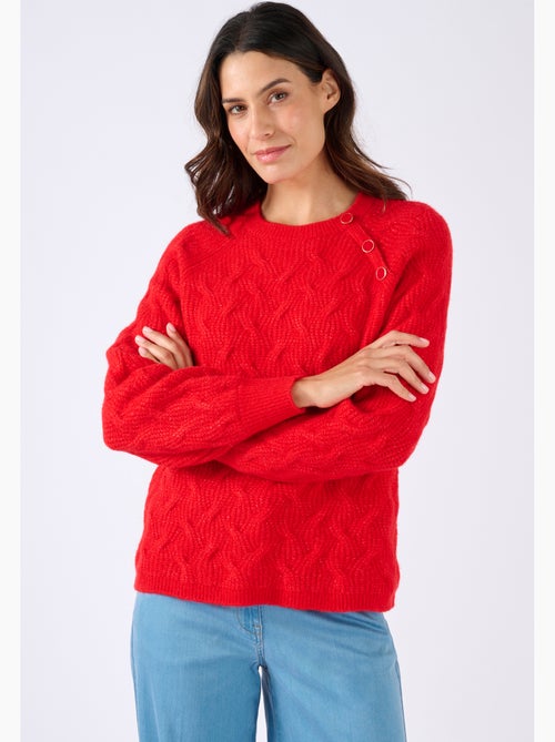 Pull torsadé thermolactyl - damart - Kiabi Pull torsadé thermolactyl - damart - Kiabi