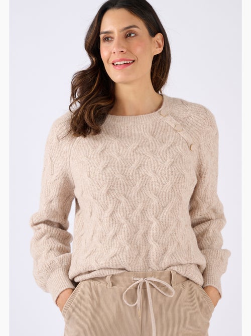 Pull torsadé thermolactyl - damart - Kiabi Pull torsadé thermolactyl - damart - Kiabi