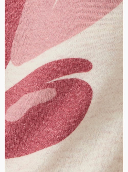Pull toucher doux imprimé - damart - Kiabi