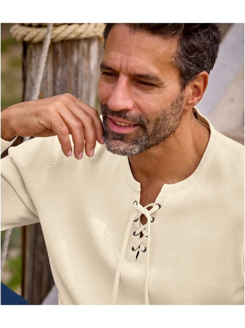 Pull Tricot Col Lac?? - ATLAS FOR MEN - Kiabi Pull Tricot Col Lac?? - ATLAS FOR MEN - Kiabi