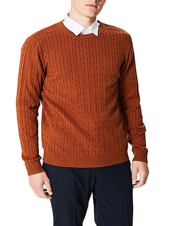 Pull tricot col rond Kebello