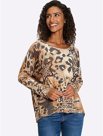 Pull Tricot Fin Et Doux - Taille Standard - Helline