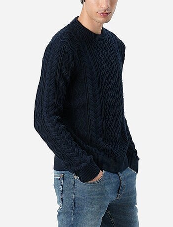 Pull tricot torsadé - Tommy jeans