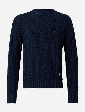 Pull tricot torsadé - Tommy jeans