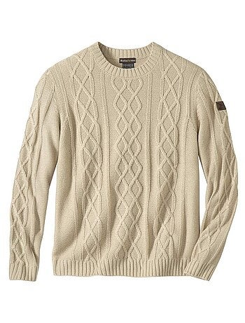 Pull Tricot Torsadé Country Man - ATLAS FOR MEN