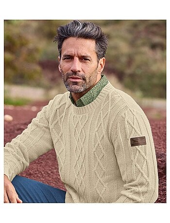 Pull Tricot Torsadé Country Man - ATLAS FOR MEN