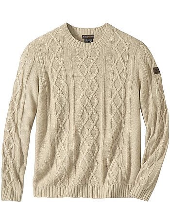 Pull tricot torsadé country man - atlas for men