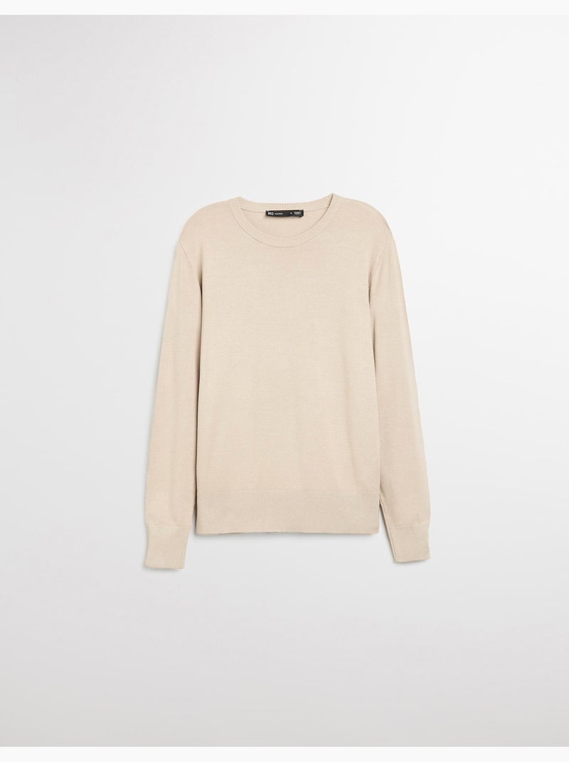 Pull tricoté, MO Fashion Beige - Kiabi