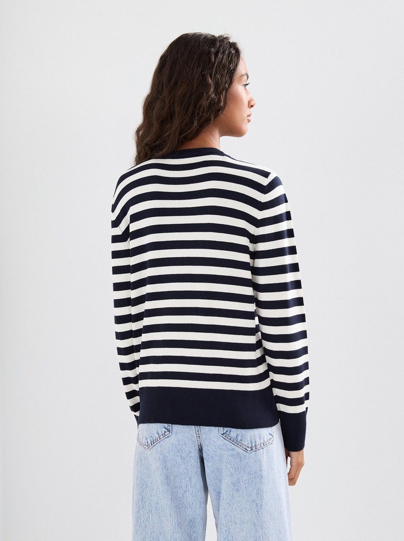 Pull tricoté, MO Fashion Bleu - Kiabi