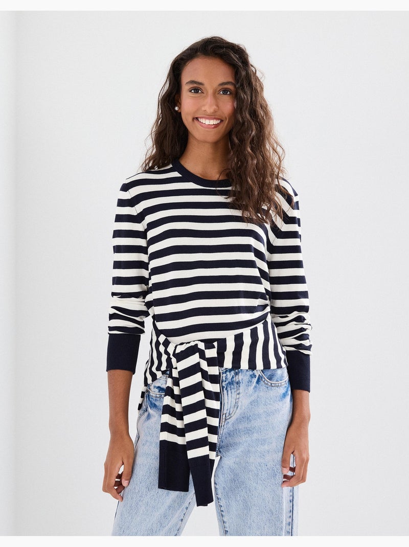 Pull tricoté, MO Fashion Bleu - Kiabi