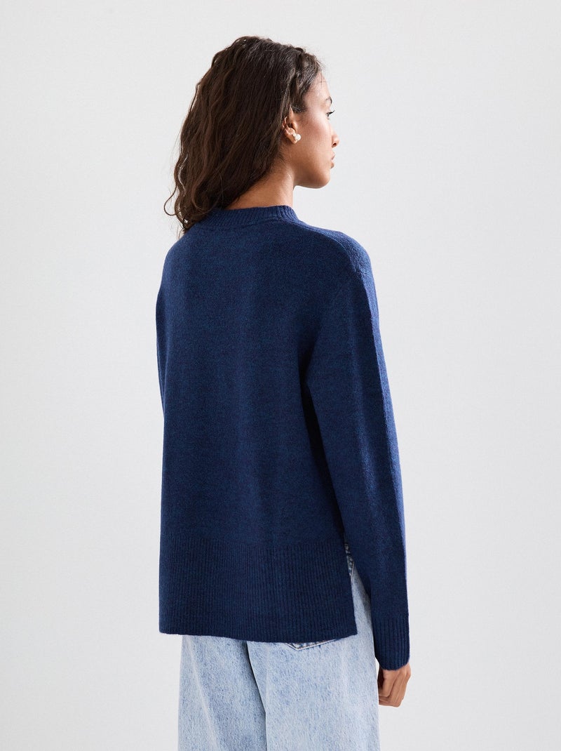 Pull tricoté, MO Fashion Bleu - Kiabi