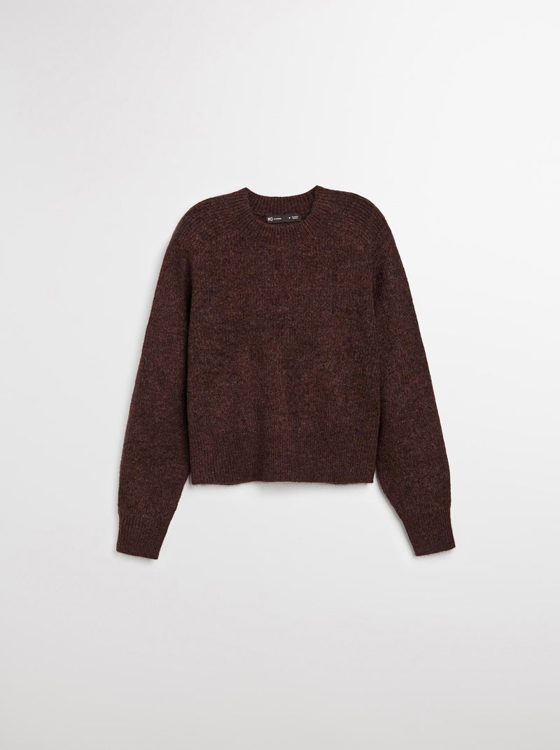 Pull tricoté, MO Fashion Marron - Kiabi