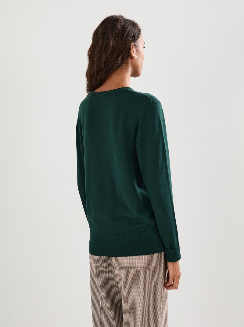 Pull tricoté, MO Fashion Vert - Kiabi