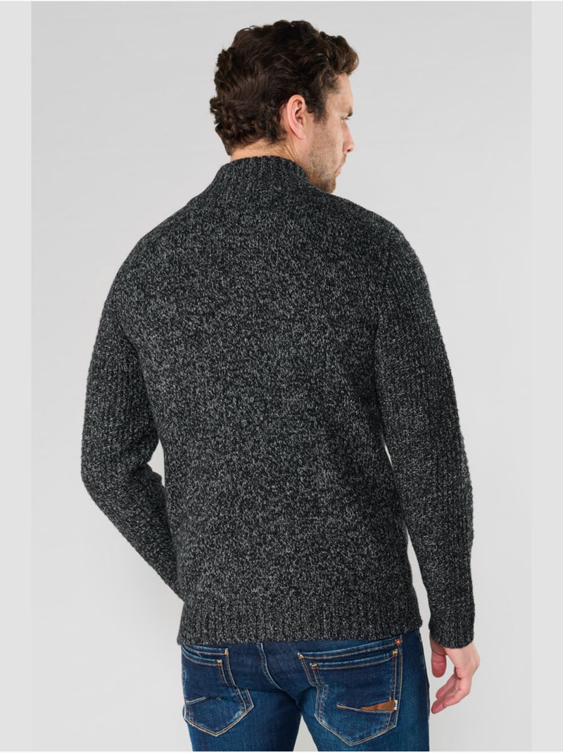 Pull trios 'le temps des cerises' Gris - Kiabi