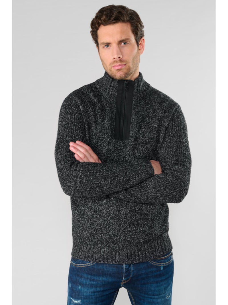 Pull trios 'le temps des cerises' Gris - Kiabi