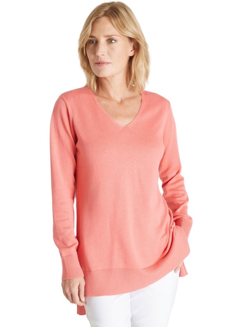 Pull tunique maille fine et douce - DAXON - Kiabi