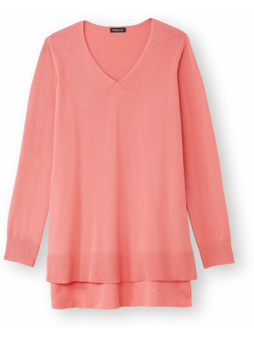 Pull tunique maille fine et douce - DAXON - Kiabi