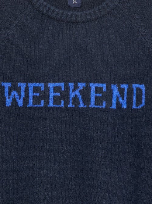 Pull ultra-doux à message - Kiabi