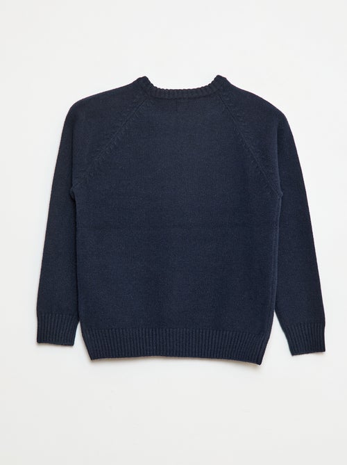 Pull ultra-doux à message - Kiabi