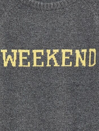 Pull ultra-doux à message