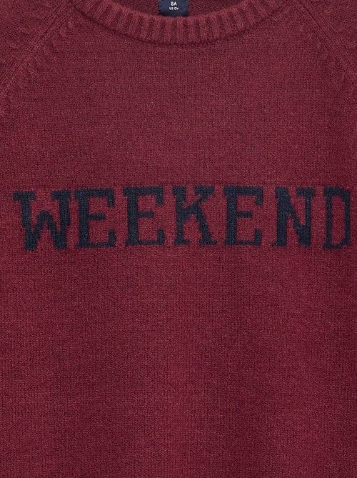 Pull ultra-doux à message - Kiabi