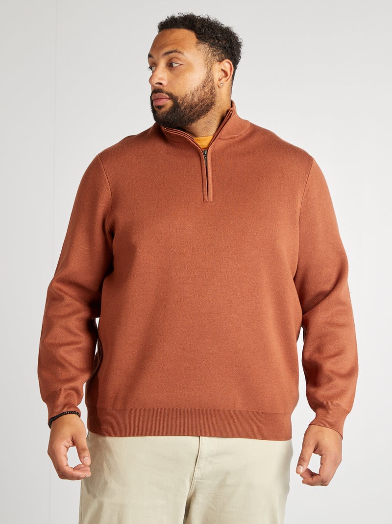 Pull FootJoy 1/4 Zippé – Homme – Taille L – Bleu Marine – Idéal Golf
