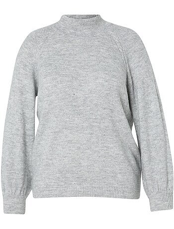 Pull uni avec lurex PAPRIKA