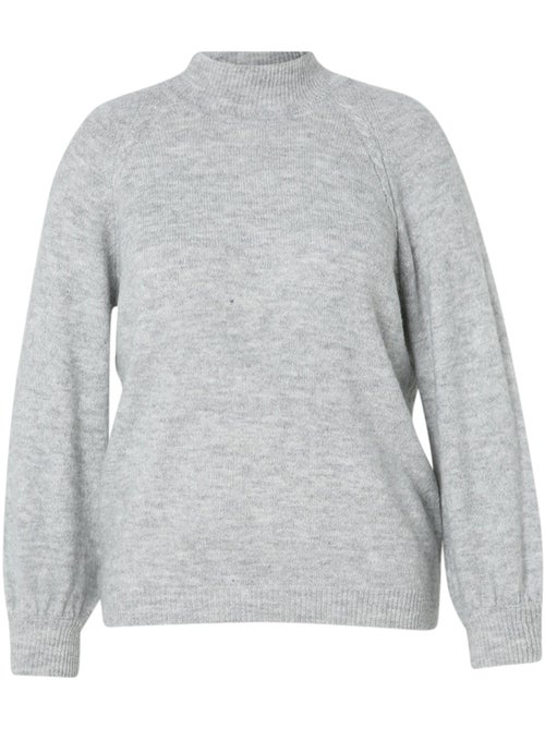 Pull uni avec lurex PAPRIKA - Kiabi