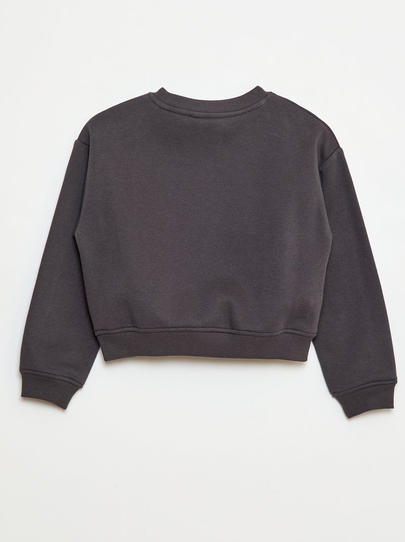 Pull uni 'Bambi' 'Disney' Noir - Kiabi